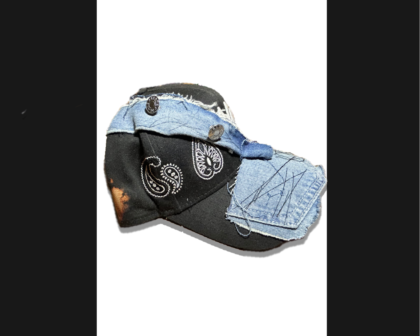 Yankee denim hat-black