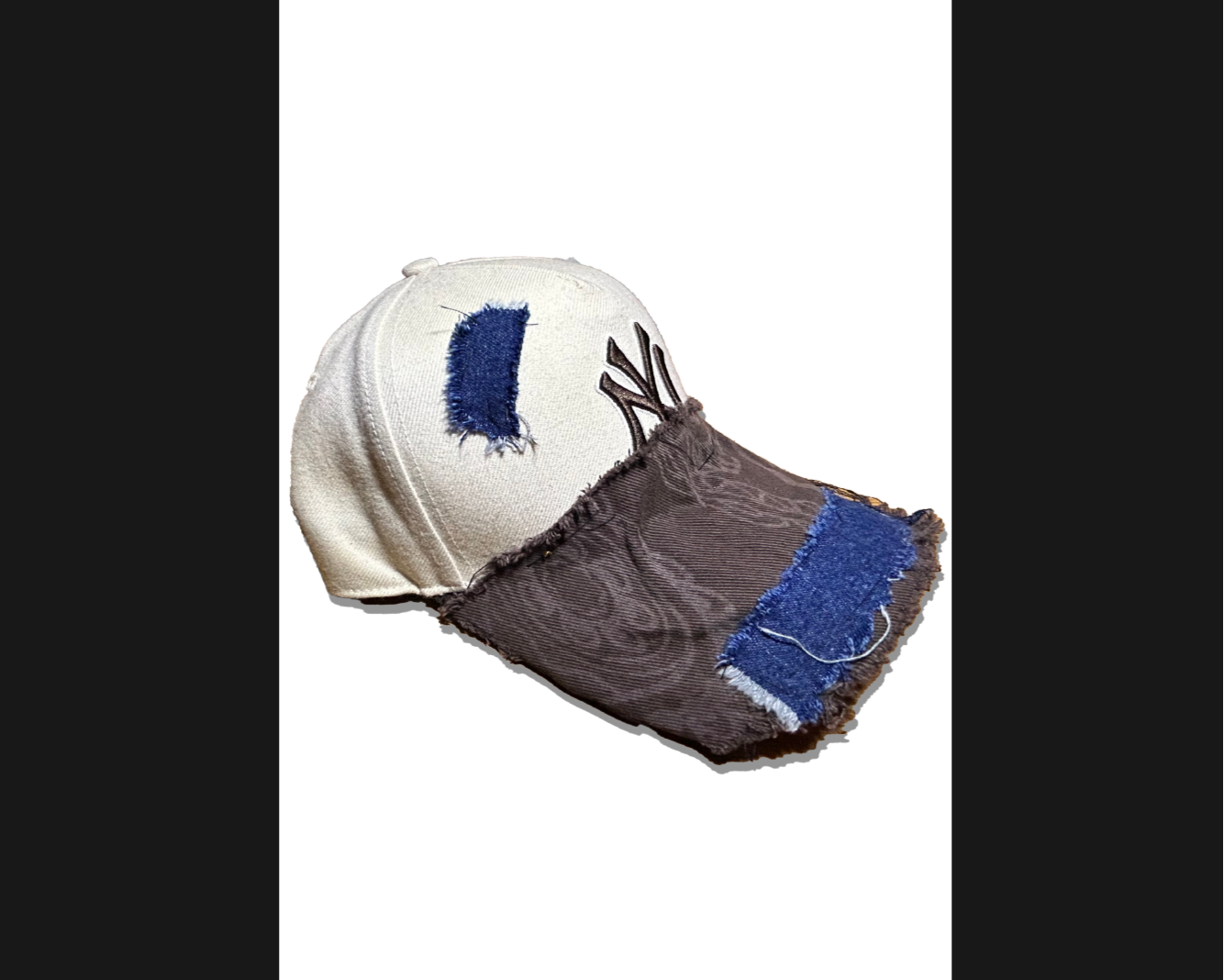 Yankee denim hat-brown/cream