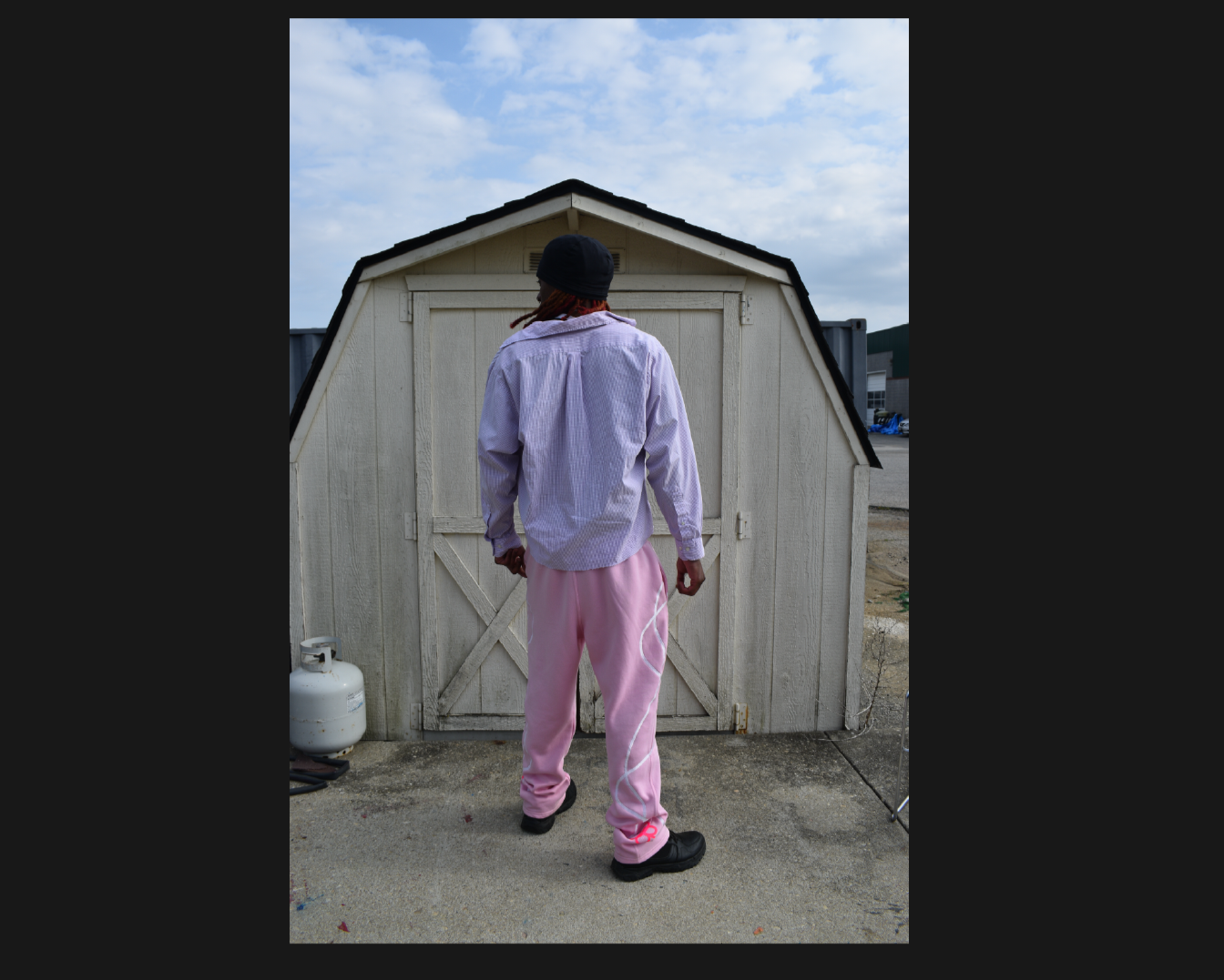 Jboyblue Baggy Sweatpants-Doublepink