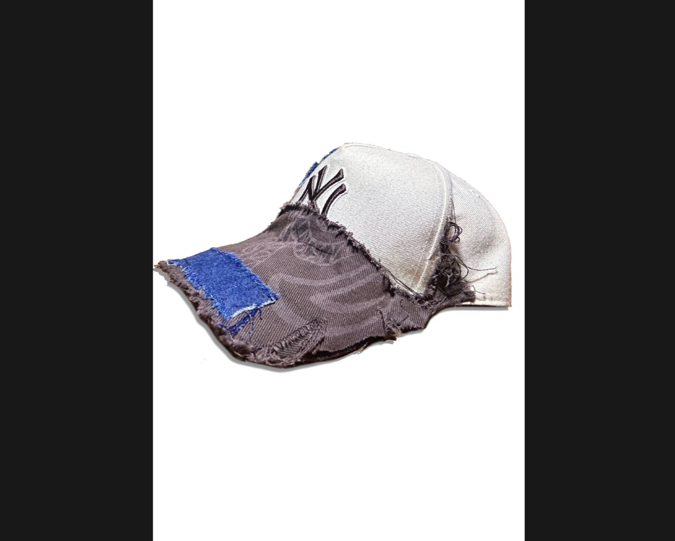 Yankee denim hat-brown/cream