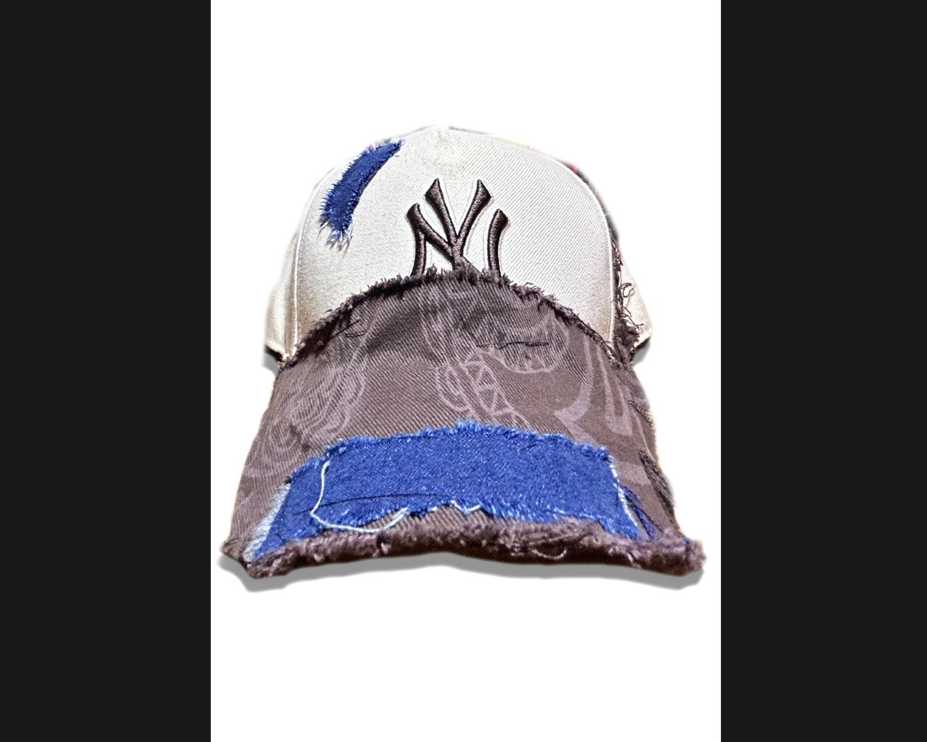 Yankee denim hat-brown/cream