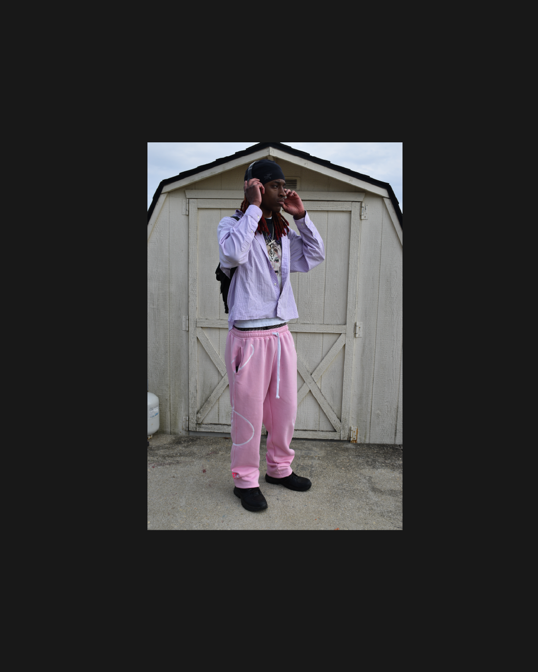 Jboyblue Baggy Sweatpants-Doublepink